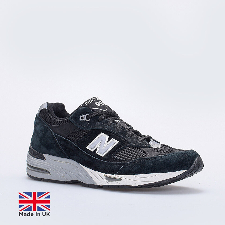 【海外限定】New Balance M991EKS 9.5 Black Size 11.5 - New Balance 991 'MADE IN UK' Black Silver