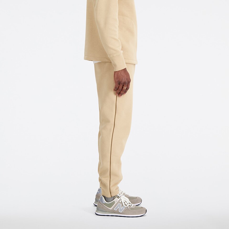 New Balance MNP1414 Beige Men Pants Beige Men Clothing